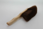 Preview: Handfeger S-Form / Rosshaar braun